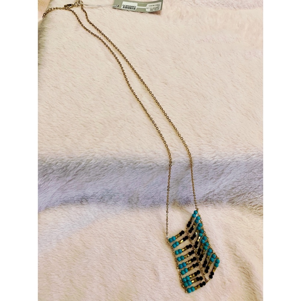 NWT Tribal Beaded Necklace